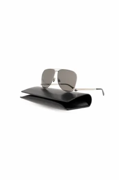 Saint Laurent SILVER ‘SL 690 Dust’ sunglasses