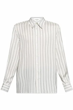 Saint Laurent WHITE Shirt with striped pattern