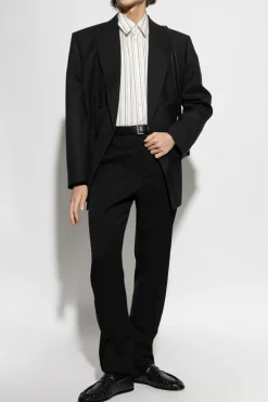 Saint Laurent WHITE Shirt with striped pattern