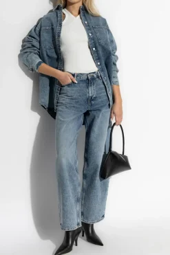 Samsøe Samsøe BLUE Denim shirt Saeleanori