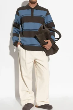 Samsøe Samsøe BLUE Long-sleeve polo "Sakevin"