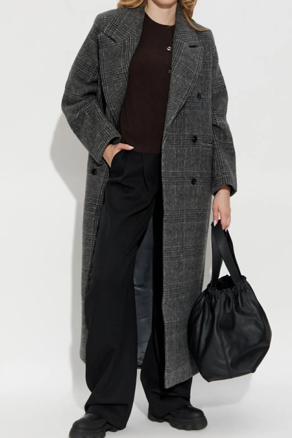 Samsøe Samsøe BROWN Cashmere cardigan `Saboston`