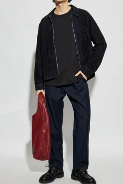 Samsøe Samsøe NAVY BLUE 'Sabertil' loose fit trousers