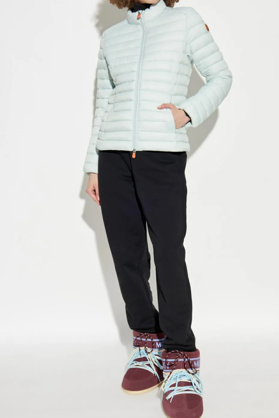 Save The Duck light blue Insulated jacket `Carly`