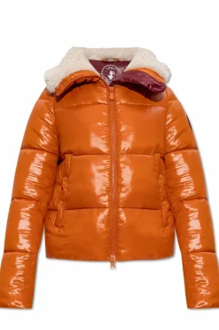 Save The Duck ORANGE Insulated jacket `Moma`