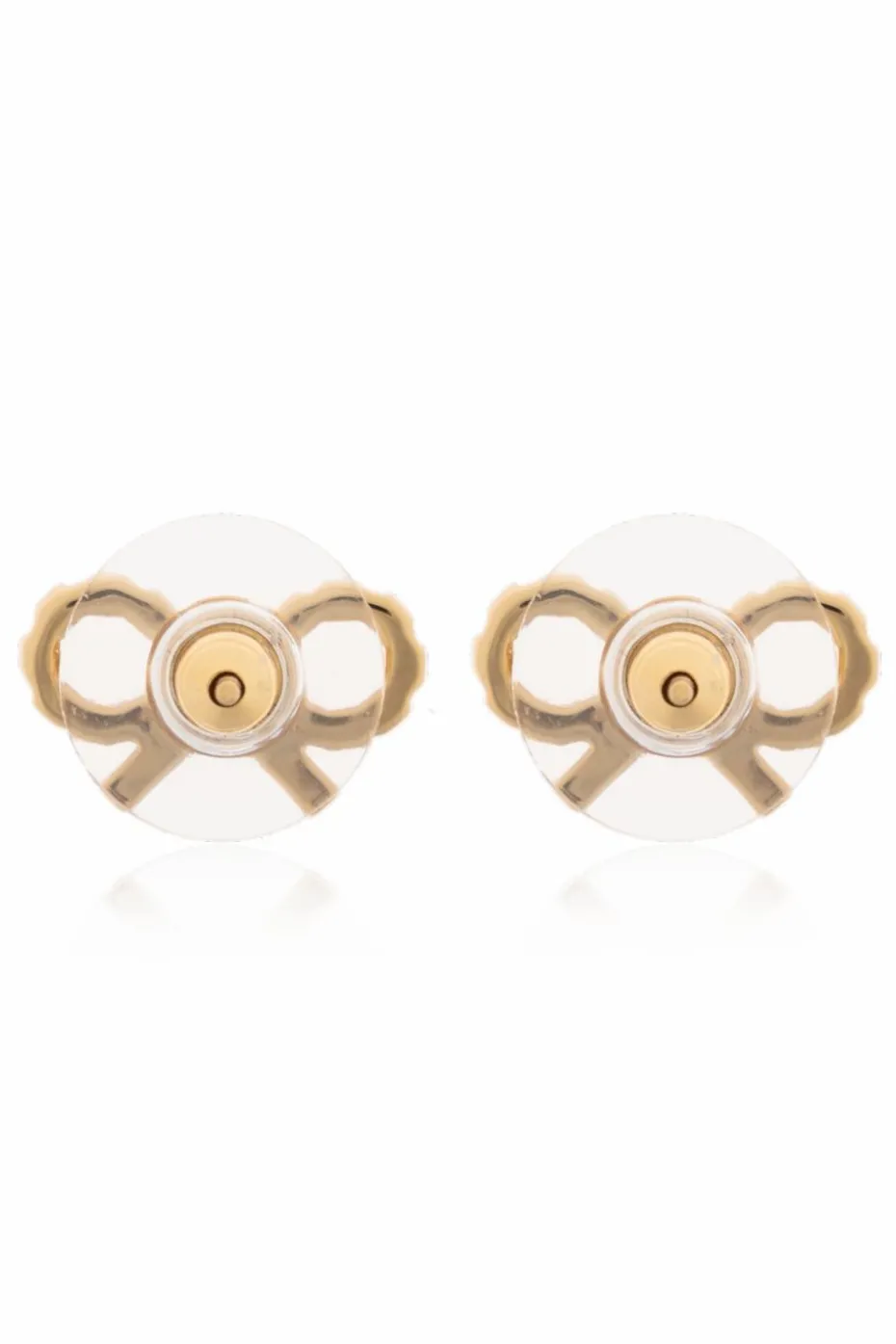 Self-Portrait GOLD Earrings with shimmering crystals