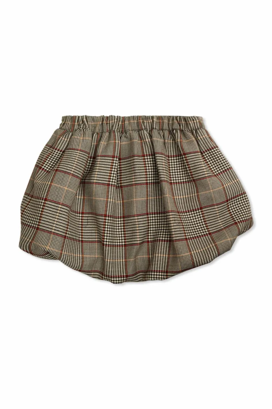 Self-Portrait Kids BROWN Plaid pattern skirt