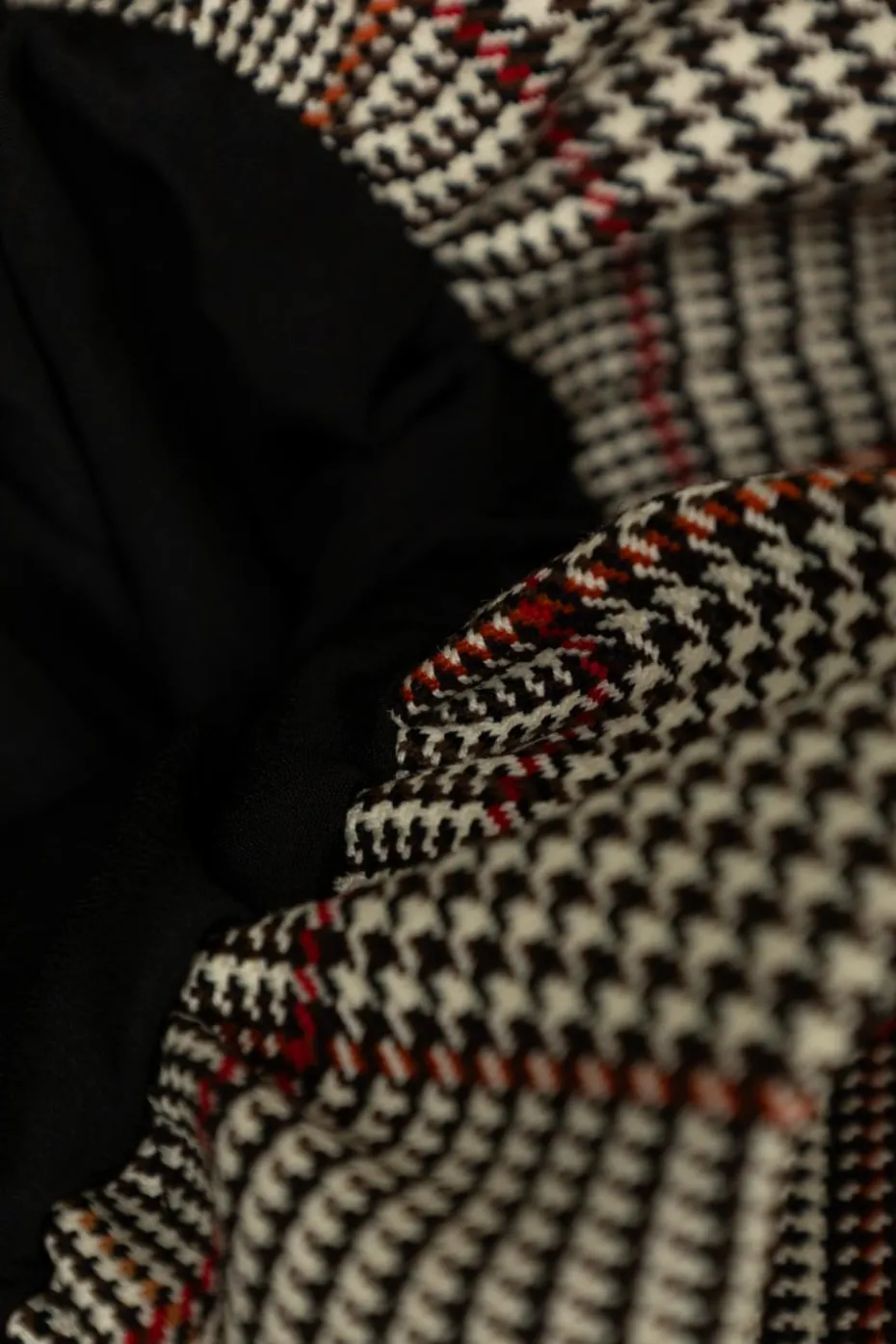 Self-Portrait Kids BROWN Plaid pattern skirt