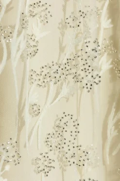 Self-Portrait Kids cream Dress with appliqués