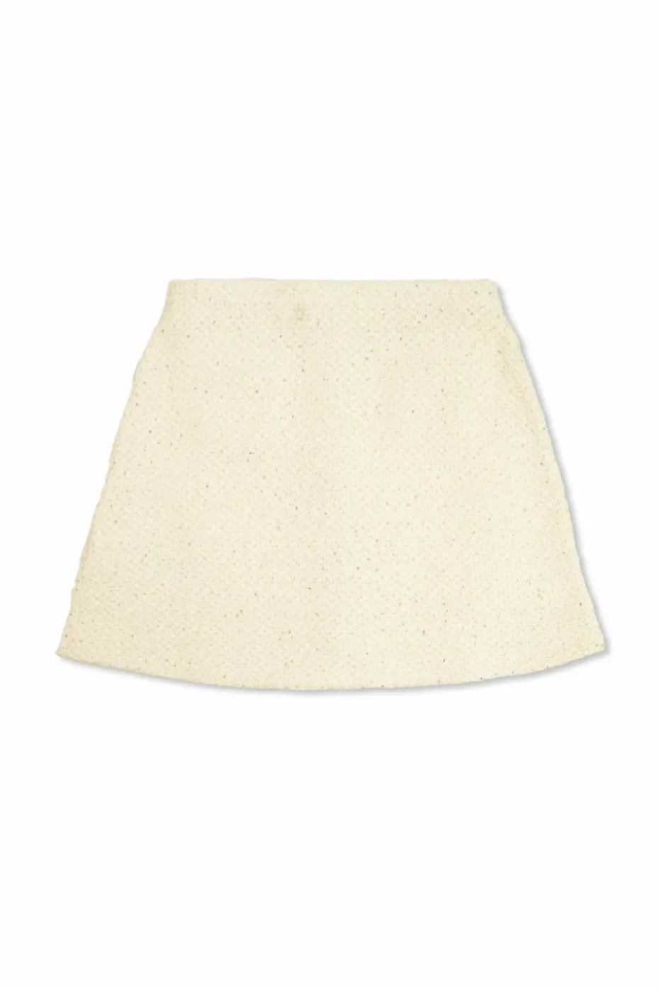 Self-Portrait Kids cream Skirt with buttons