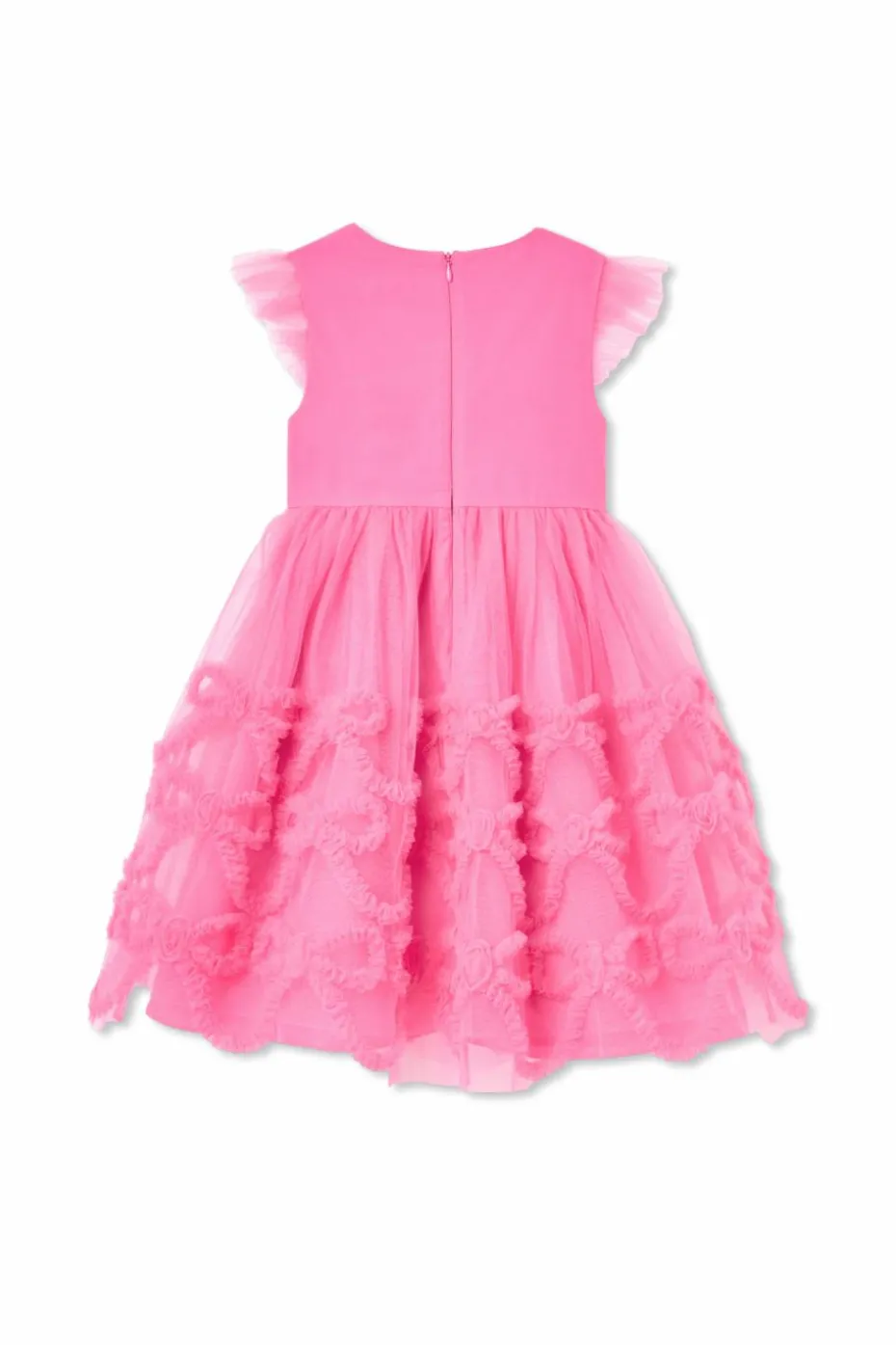 Self-Portrait Kids PINK Dress with a bow