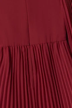 Self-Portrait Kids RED Pleated dress