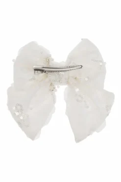 Self-Portrait Kids WHITE Hair clip with bow