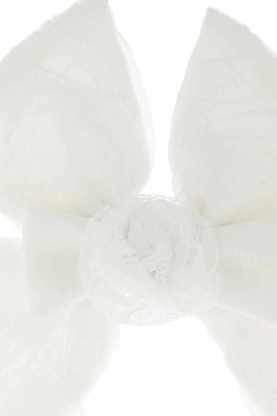 Self-Portrait Kids WHITE Lace bow