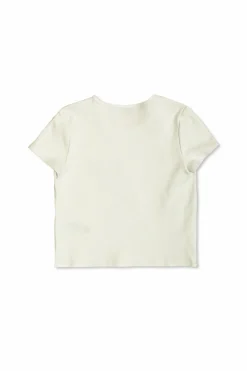 Self-Portrait Kids WHITE T-shirt with lace