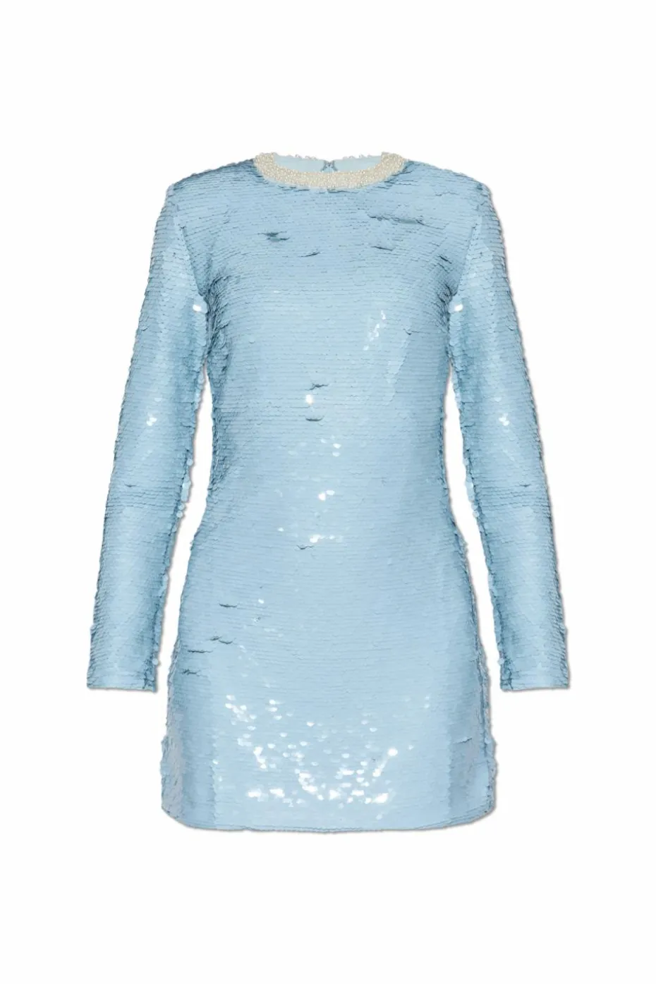 Self-Portrait light blue Sequin dress