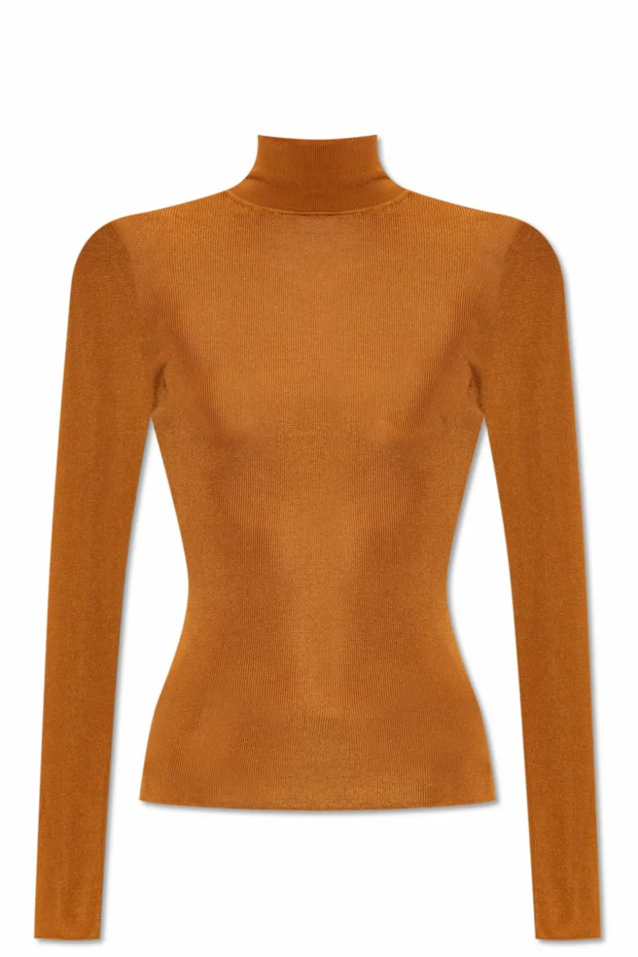 Self-Portrait ORANGE Fitted turtleneck