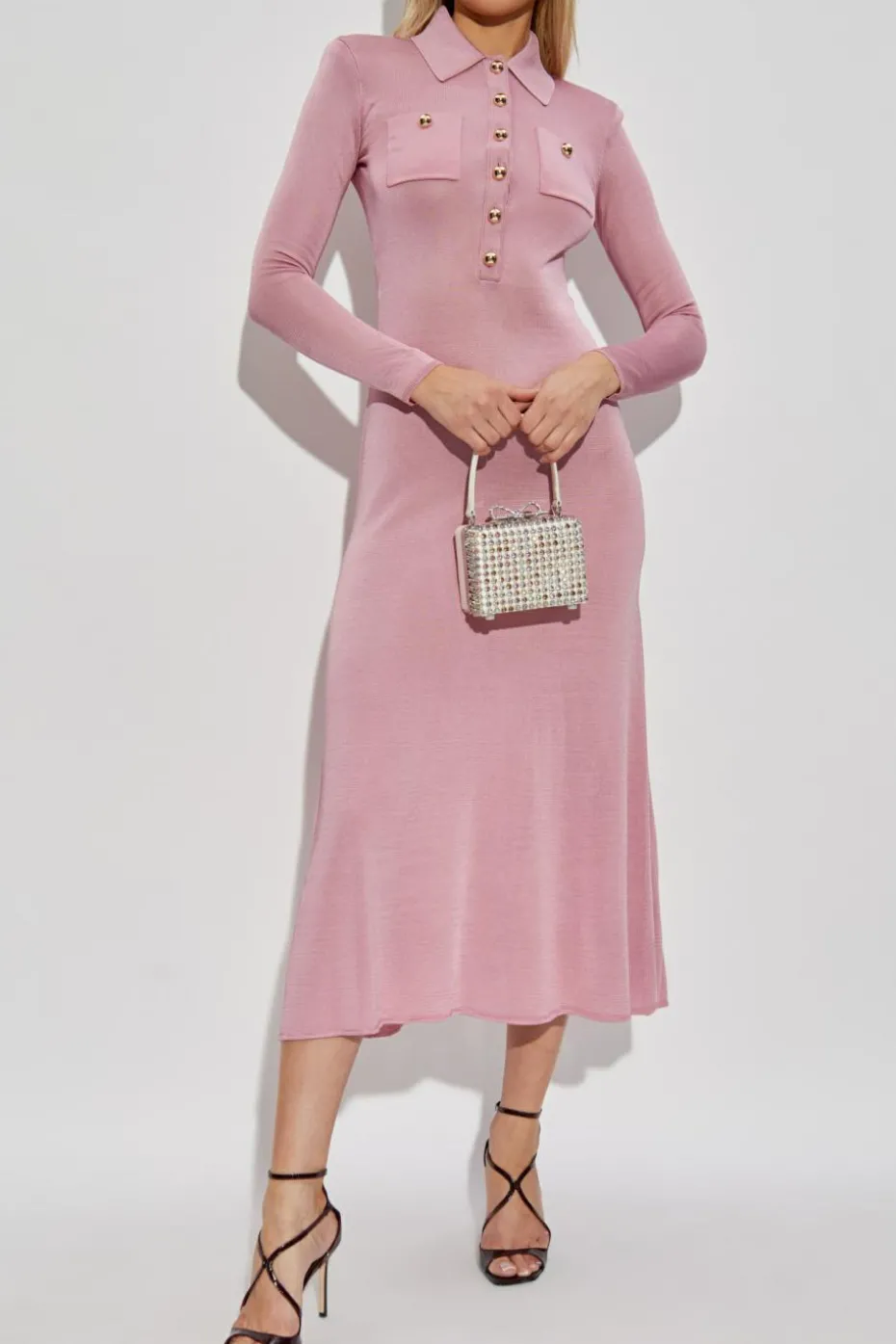 Self-Portrait PINK Dress with pockets