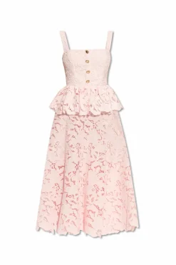 Self-Portrait PINK Lace dress with straps