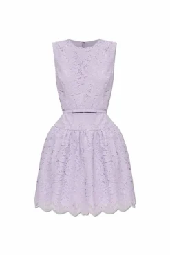 Self-Portrait PURPLE Lace dress