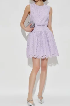 Self-Portrait PURPLE Lace dress