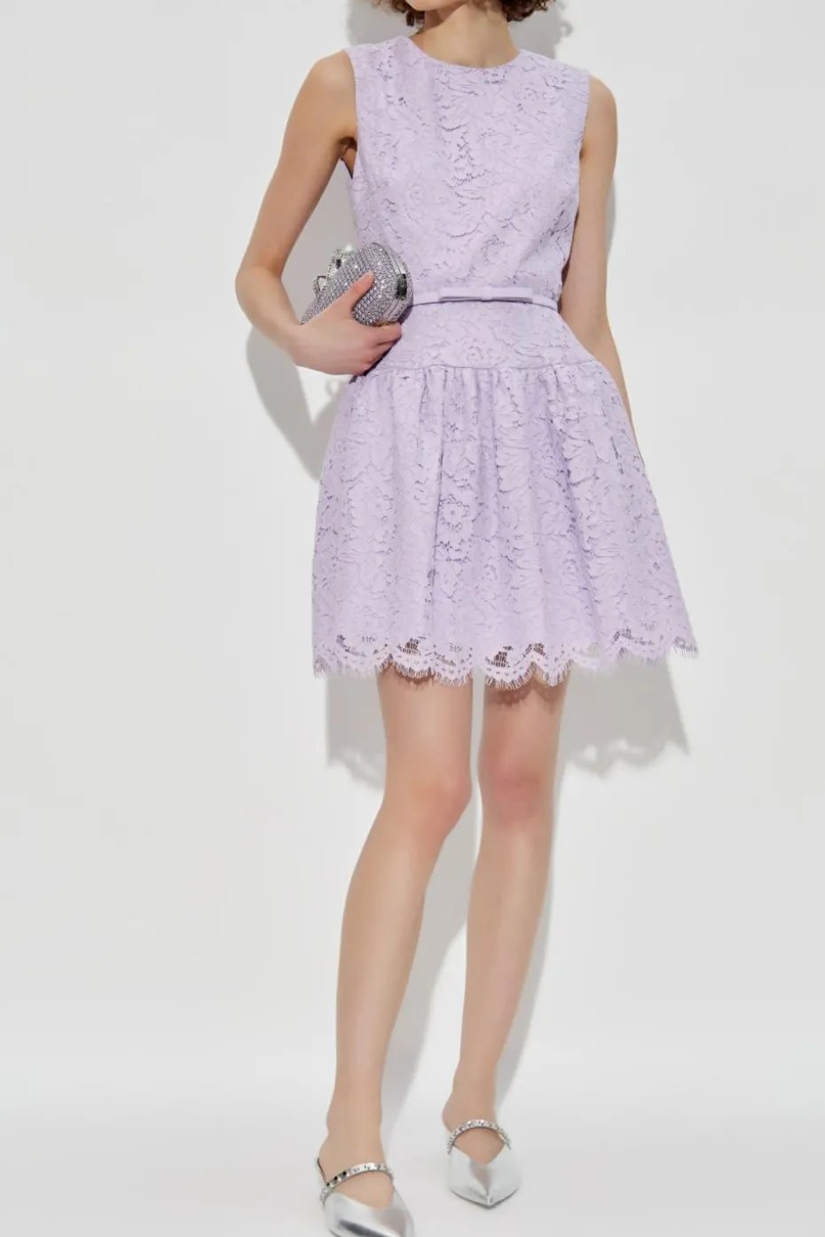Self-Portrait PURPLE Lace dress