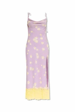 Self-Portrait PURPLE Strap dress