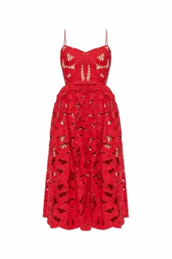 Self-Portrait RED Strappy dress