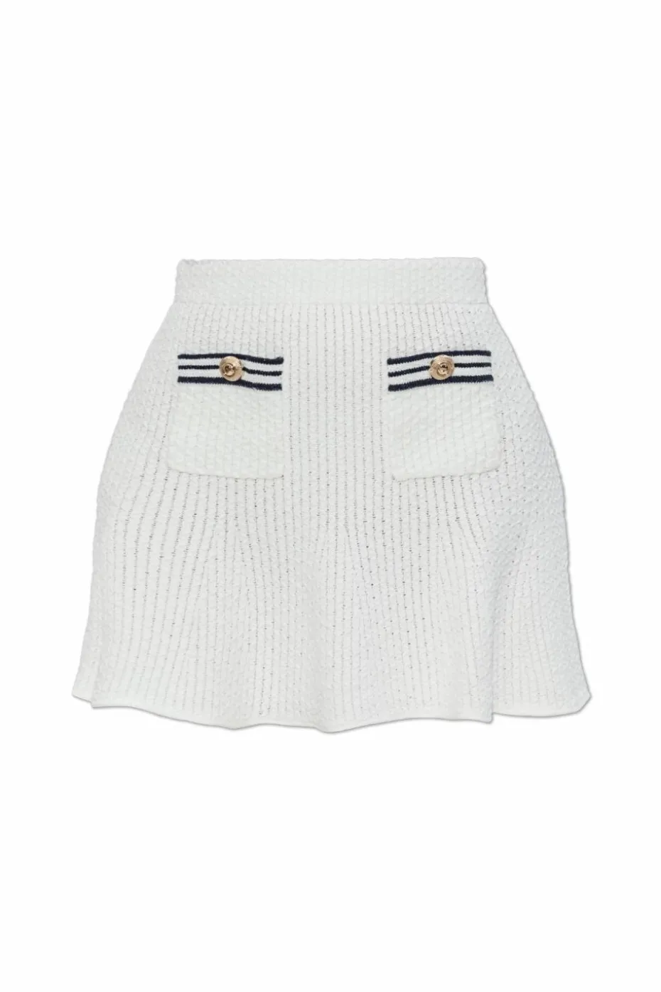 Self-Portrait WHITE Skirt with pockets