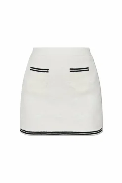 Self-Portrait WHITE Skirt with Pockets