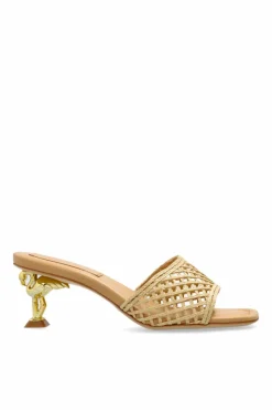 Sophia Webster beige Heeled mules Flo