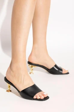 Sophia Webster BLACK Heeled mules Flo
