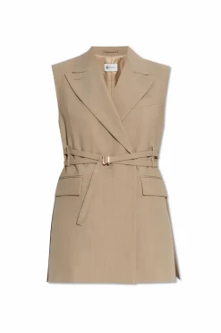 Sportmax beige Wool Vest "Ciurma"