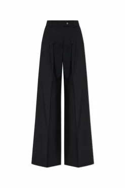 Sportmax BLACK Creased trousers ‘Vela’