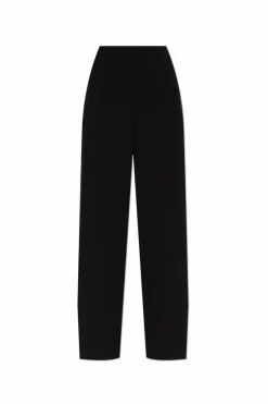 Sportmax BLACK High-waisted pants