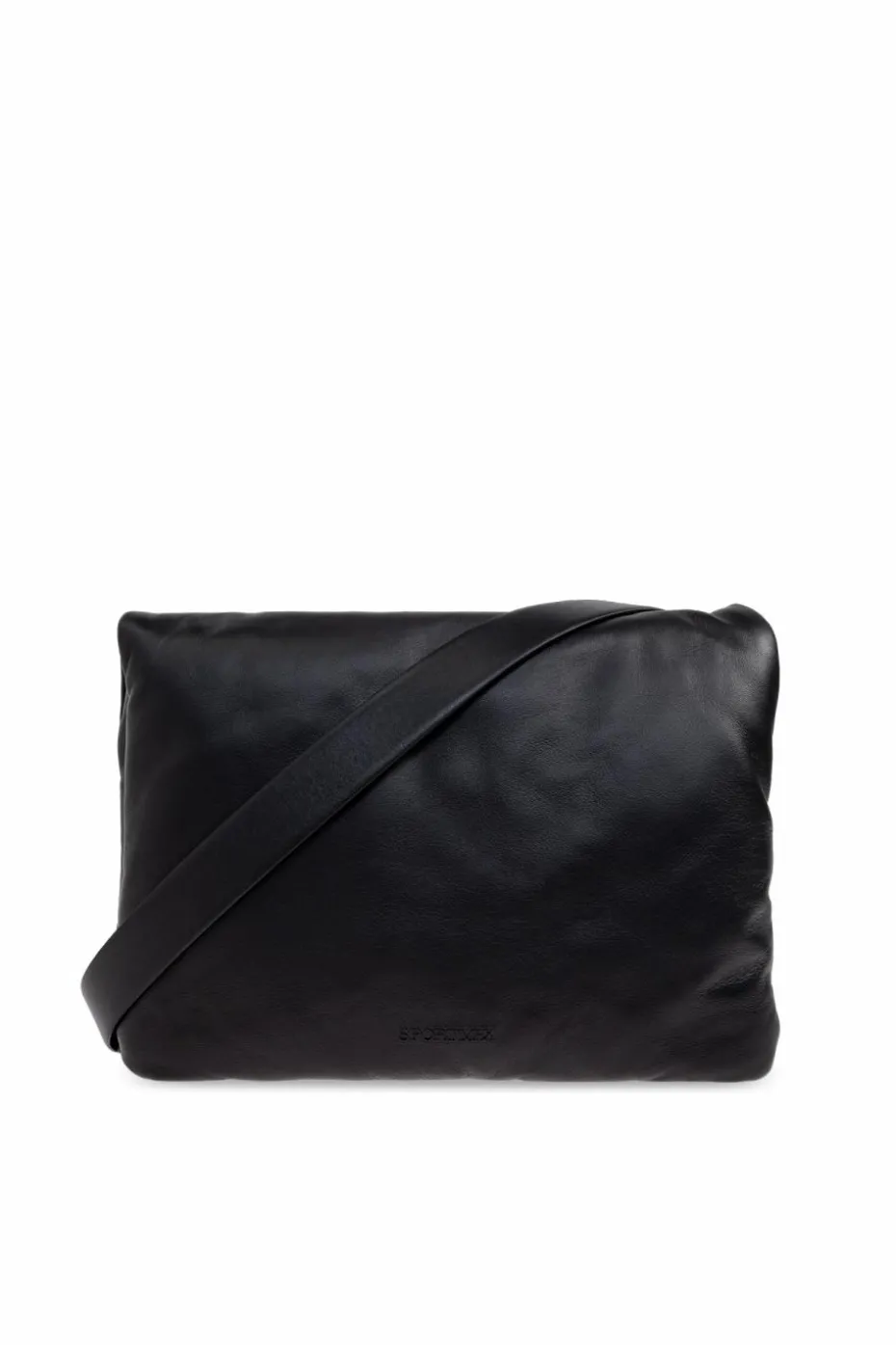 Sportmax BLACK Leather bag ‘Soffy’