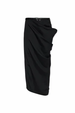 Sportmax BLACK Skirt ‘Pontida’