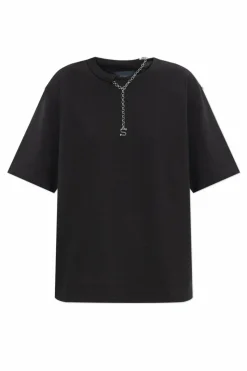 Sportmax BLACK T-shirt "Oblato"