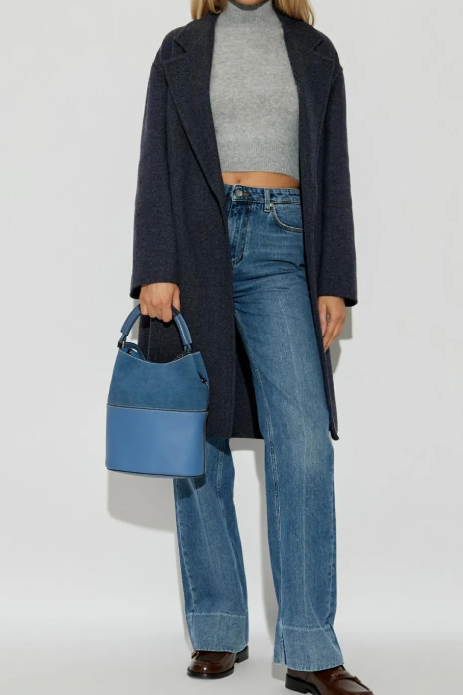 Sportmax GREY Cashmere sweater "Gubbio"