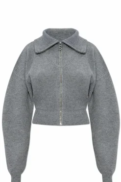 Sportmax GREY Wool Cardigan "Calipso"