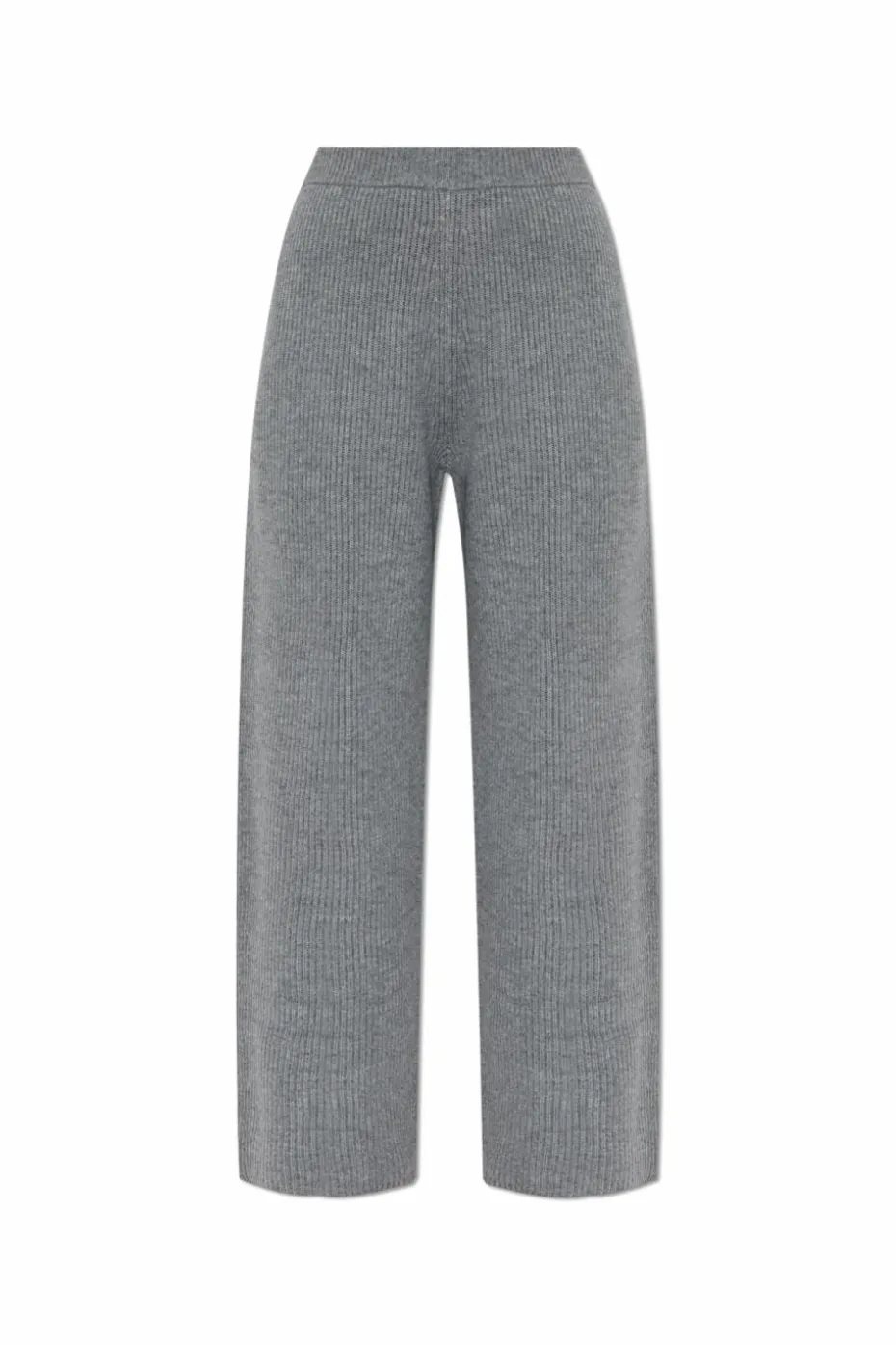 Sportmax GREY Wool trousers "Sella"