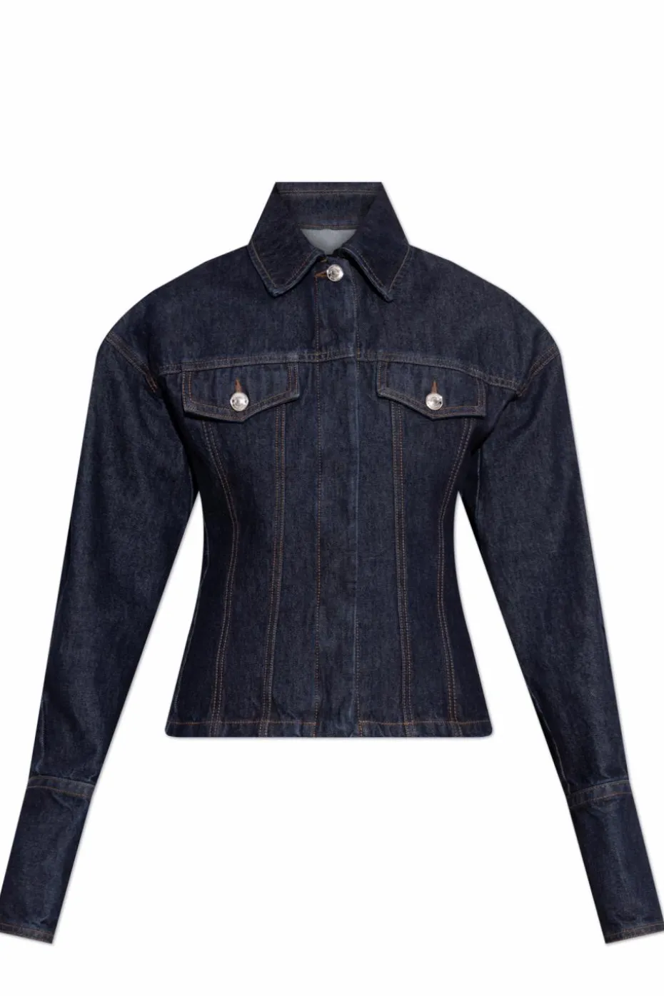 Sportmax NAVY BLUE Denim jacket Gange