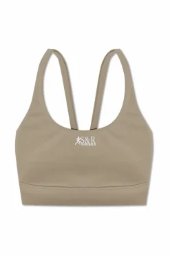 Sporty & Rich beige Sports bra "SR Runner Active"