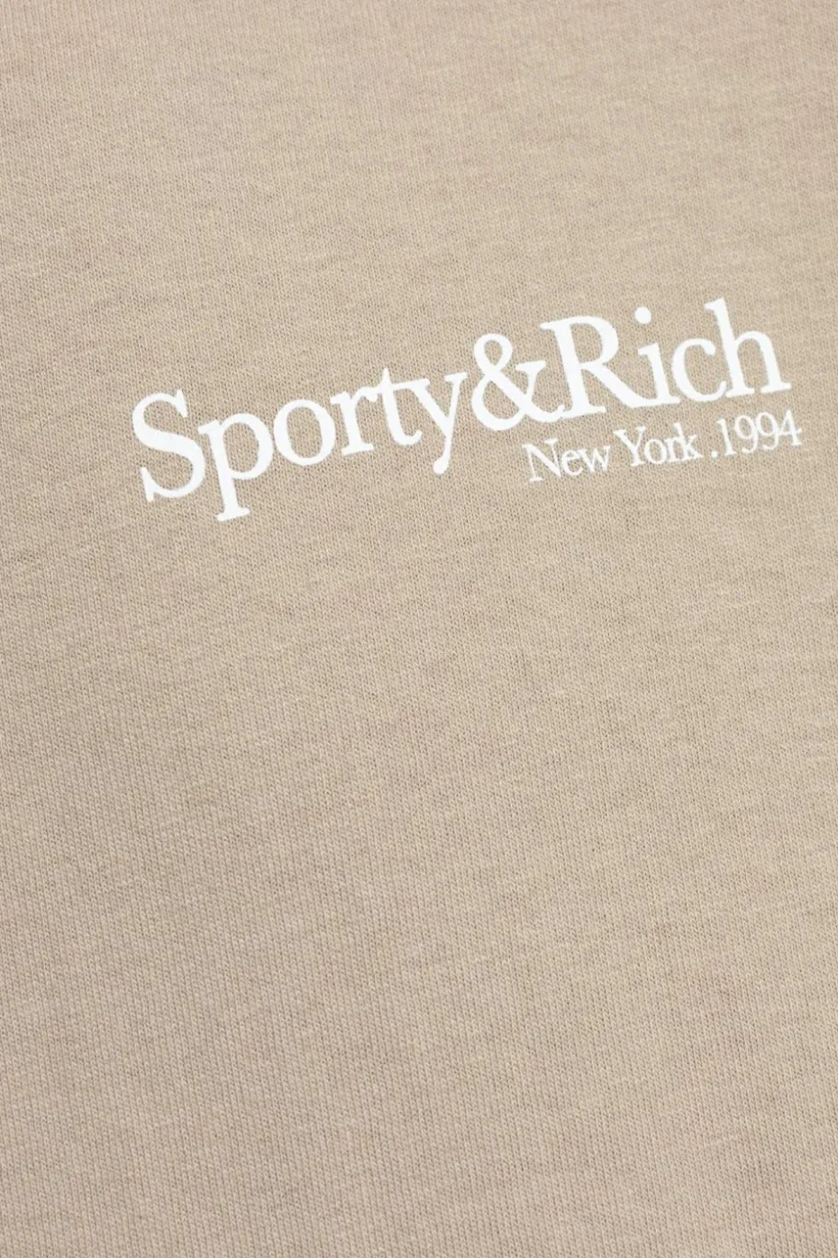 Sporty & Rich beige T-shirt 'HWCNY'