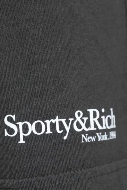 Sporty & Rich BLACK HWCNY shorts