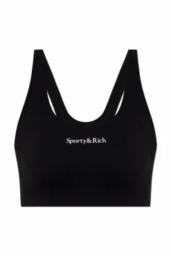 Sporty & Rich BLACK Top from the Core collection