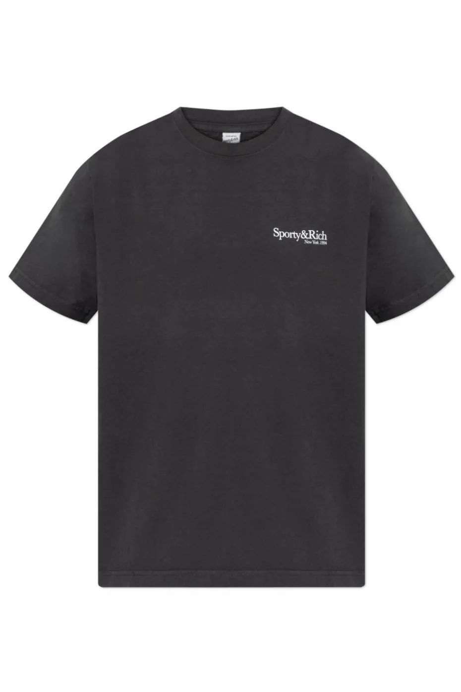 Sporty & Rich BLACK T-shirt "HWCNY"