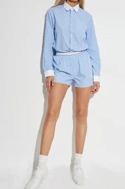 Sporty & Rich BLUE Shirt from the Health collection