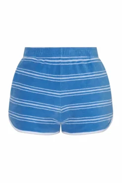 Sporty & Rich BLUE Shorts from the "Riviera" collection