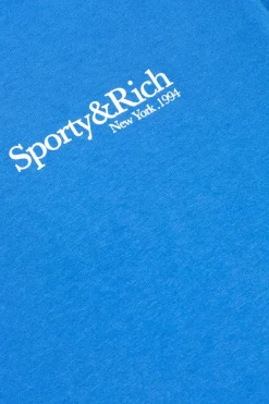 Sporty & Rich BLUE T-shirt 